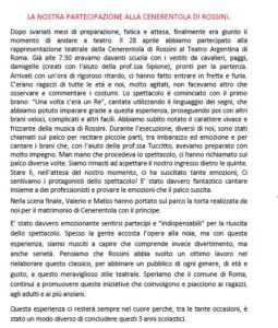 Partecipazione alla Cenerentola