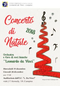 locandina concerto natale 2018